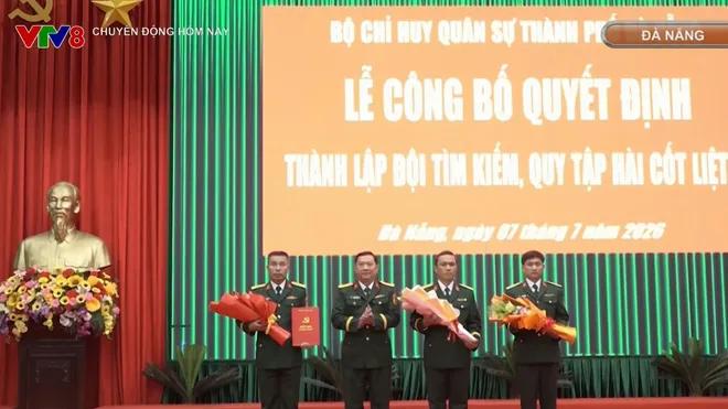 Bộ Quốc phòng thành lập Đội tìm kiếm hài cốt liệt sĩ trên địa bàn TP. Đà Nẵng- Ảnh 1. Bộ Quốc phòng thành lập Đội tìm kiếm hài cốt liệt sĩ trên địa bàn TP. Đà Nẵng- Ảnh 1.