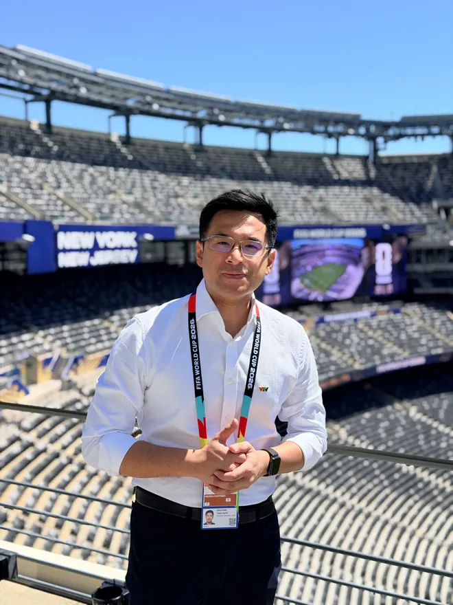 BTV Tiến Anh: "FIFA World Cup 2026&trade; cho t&ocirc;i cơ hội chạm tới những khoảnh khắc của cảm x&uacute;c" - Ảnh 1.