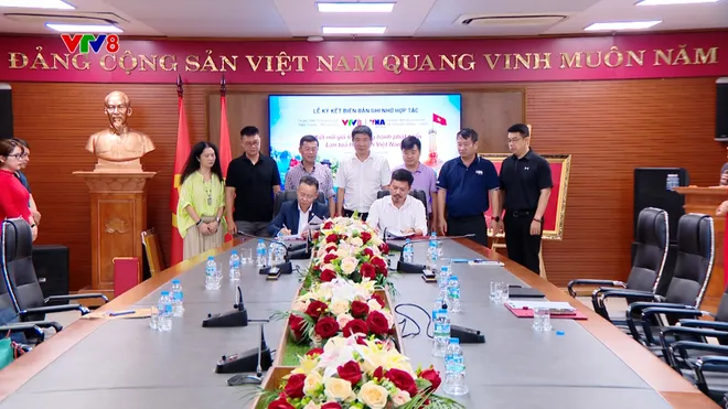VTV8 và VNA Media ký kết hợp tác, tăng cường lan tỏa hình ảnh Việt Nam trên truyền thông số- Ảnh 1. VTV8 và VNA Media ký kết hợp tác, tăng cường lan tỏa hình ảnh Việt Nam trên truyền thông số- Ảnh 1.