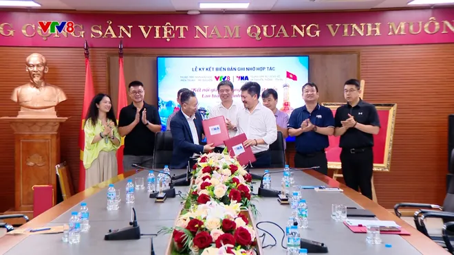 VTV8 và VNA Media ký kết hợp tác, tăng cường lan tỏa hình ảnh Việt Nam trên truyền thông số- Ảnh 2. VTV8 và VNA Media ký kết hợp tác, tăng cường lan tỏa hình ảnh Việt Nam trên truyền thông số- Ảnh 2.