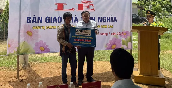 Cảng h&agrave;ng kh&ocirc;ng Chu Lai chung tay x&acirc;y dựng nh&agrave; t&igrave;nh nghĩa: Lan tỏa tr&aacute;ch nhiệm v&igrave; cộng đồng- Ảnh 5.