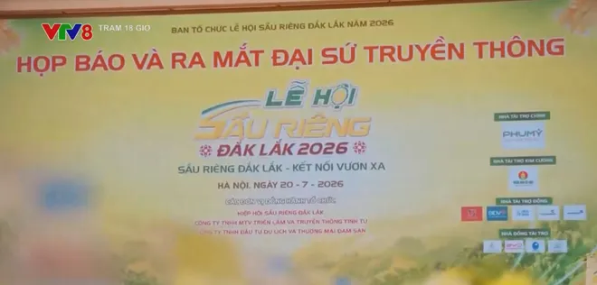 Họp báo Lễ hội Sầu riêng Đắk Lắk 2026- Ảnh 1. Họp báo Lễ hội Sầu riêng Đắk Lắk 2026- Ảnh 1.