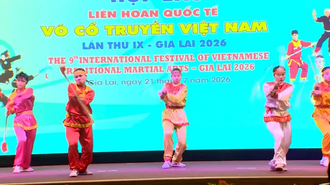 Nhiều hoạt động đặc sắc tại Liên hoan Quốc tế Võ cổ truyền Việt Nam lần thứ IX- Ảnh 6. Nhiều hoạt động đặc sắc tại Liên hoan Quốc tế Võ cổ truyền Việt Nam lần thứ IX- Ảnh 6.