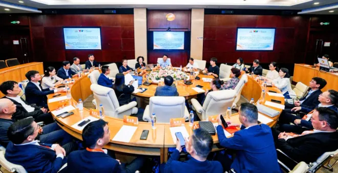 Đ&agrave;i Truyền h&igrave;nh Việt Nam (VTV) v&agrave; Đ&agrave;i PT - TH Hồ Nam, Trung Quốc tăng cường hợp t&aacute;c trong đ&agrave;o tạo, chuyển đổi số truyền th&ocirc;ng- Ảnh 1.