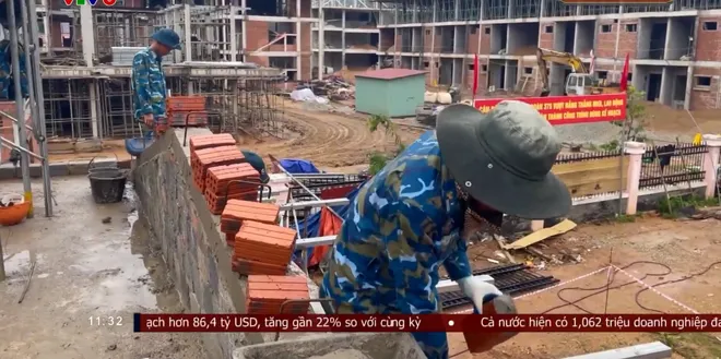 Đ&agrave; Nẵng: Sư đo&agrave;n Ph&ograve;ng kh&ocirc;ng 375 thần tốc x&acirc;y dựng trường li&ecirc;n cấp v&ugrave;ng cao T&acirc;y Giang- Ảnh 2.