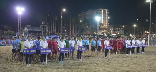 Khai mạc giải b&oacute;ng đ&aacute; b&atilde;i biển v&ocirc; địch quốc gia 2026- Ảnh 3.