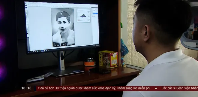 Thanh H&oacute;a: Thợ ảnh trẻ L&ecirc; Thế Thắng - Người &acirc;m thầm phục dựng ảnh tri &acirc;n liệt sĩ- Ảnh 1.