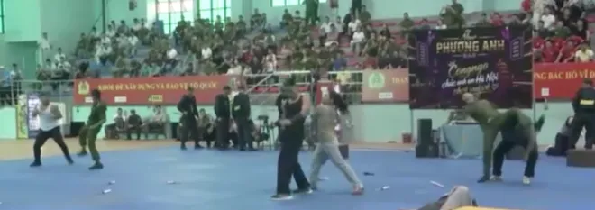 Sôi nổi các nội dung thi đấu võ thuật Công an nhân dân tại Đà Nẵng- Ảnh 5. Sôi nổi các nội dung thi đấu võ thuật Công an nhân dân tại Đà Nẵng- Ảnh 5.