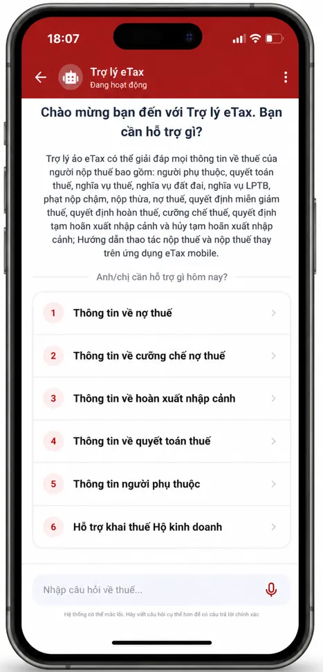 Cục thuế n&acirc;ng cấp ứng dụng Etax mobile - Ảnh 2.