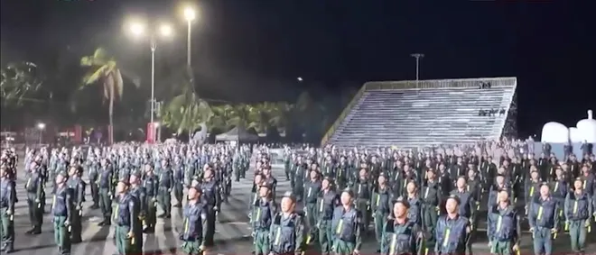 Lần đầu tiên thi đấu bắn súng quân dụng ban đêm tại Hội thao Công an nhân dân- Ảnh 9. Lần đầu tiên thi đấu bắn súng quân dụng ban đêm tại Hội thao Công an nhân dân- Ảnh 9.