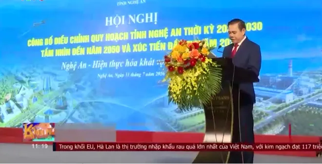 C&ocirc;ng bố điều chỉnh quy hoạch tỉnh Nghệ An- Ảnh 2.