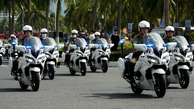 Du khách nước ngoài thích thú với Hội thao Công an nhân dân tại Đà Nẵng- Ảnh 1. Du khách nước ngoài thích thú với Hội thao Công an nhân dân tại Đà Nẵng- Ảnh 1.