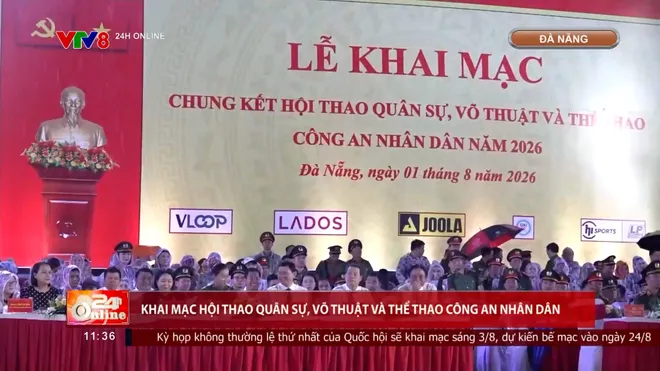 Lễ khai mạc Chung kết Hội thao quân sự, võ thuật và thể thao Công an nhân dân năm 2026- Ảnh 1. Lễ khai mạc Chung kết Hội thao quân sự, võ thuật và thể thao Công an nhân dân năm 2026- Ảnh 1.