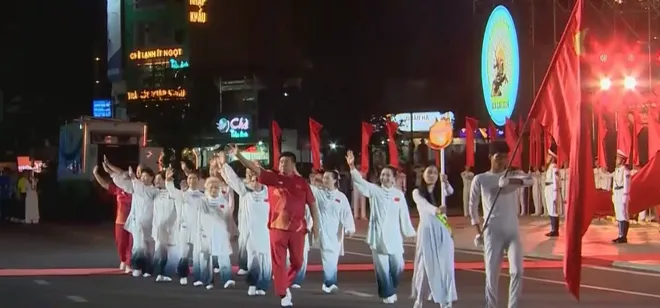 Khai mạc Liên hoan quốc tế Võ cổ truyền Việt Nam lần thứ IX: Hội tụ và lan tỏa tinh hoa- Ảnh 3. Khai mạc Liên hoan quốc tế Võ cổ truyền Việt Nam lần thứ IX: Hội tụ và lan tỏa tinh hoa- Ảnh 3.