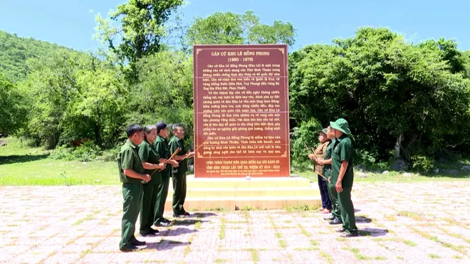Căn cứ khu Lê Hồng Phong: Biểu tượng bất khuất của quân và dân Bình Thuận (cũ) trong kháng chiến- Ảnh 7. Căn cứ khu Lê Hồng Phong: Biểu tượng bất khuất của quân và dân Bình Thuận (cũ) trong kháng chiến- Ảnh 7.