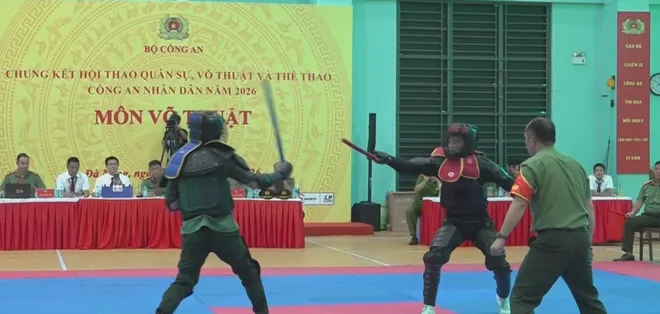 Hội thao Công an nhân dân 2026: Biểu dương
sức mạnh tinh nhuệ, đáp ứng yêu cầu nhiệm vụ
trong tình hình mới- Ảnh 6. Hội thao Công an nhân dân 2026: Biểu dương
sức mạnh tinh nhuệ, đáp ứng yêu cầu nhiệm vụ
trong tình hình mới- Ảnh 6.