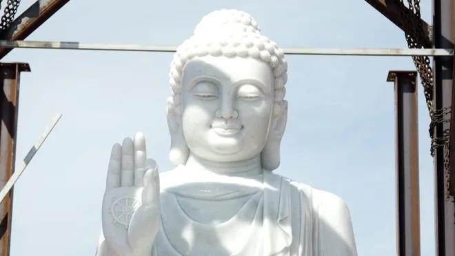 Gìn giữ văn hóa, kiến tạo dân sinh: Trang nghiêm Lễ Nghinh thỉnh Phật đài Nam Ô- Ảnh 2. Gìn giữ văn hóa, kiến tạo dân sinh: Trang nghiêm Lễ Nghinh thỉnh Phật đài Nam Ô- Ảnh 2.