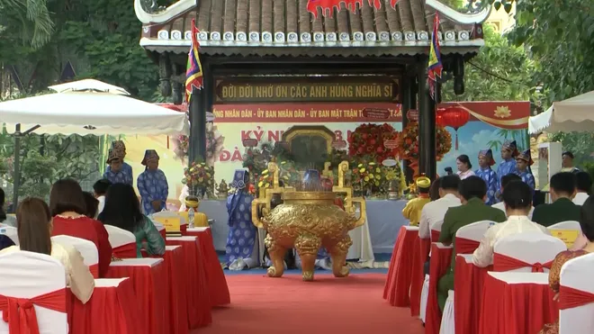 Tế vong linh các anh hùng nghĩa sĩ trận đầu kháng Pháp: Tri ân quá khứ, vững bước tương lai- Ảnh 1. Tế vong linh các anh hùng nghĩa sĩ trận đầu kháng Pháp: Tri ân quá khứ, vững bước tương lai- Ảnh 1.