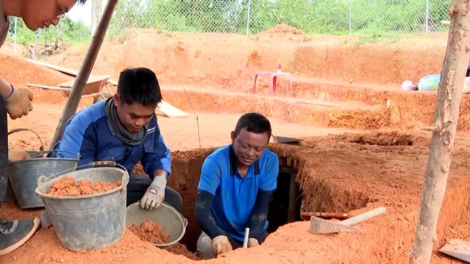 Phát hiện ngôi mộ gạch cổ tại Kim Liên, Nghệ An- Ảnh 1. Phát hiện ngôi mộ gạch cổ tại Kim Liên, Nghệ An- Ảnh 1.