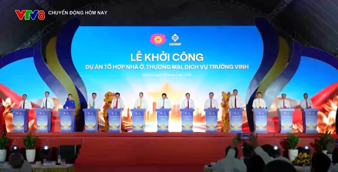 Nghệ An khởi công tổ hợp đô thị gần 9.000 tỷ đồng, mở thêm không gian phát triển mới- Ảnh 1. Nghệ An khởi công tổ hợp đô thị gần 9.000 tỷ đồng, mở thêm không gian phát triển mới- Ảnh 1.