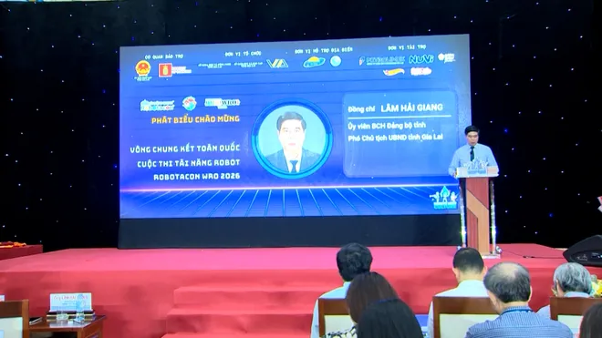 Khai mạc Vòng Chung kết toàn quốc cuộc thi ROBOTACON WRO 2026- Ảnh 2. Khai mạc Vòng Chung kết toàn quốc cuộc thi ROBOTACON WRO 2026- Ảnh 2.