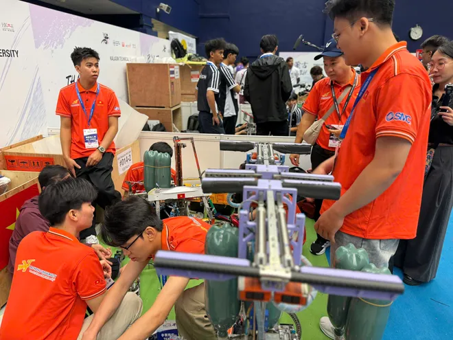 Không khí sôi động tại ABU Robocon 2026 - Ảnh 6.