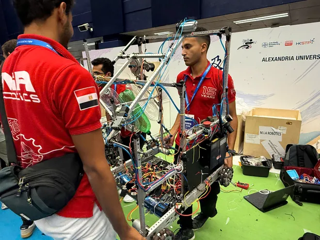 Không khí sôi động tại ABU Robocon 2026 - Ảnh 11.