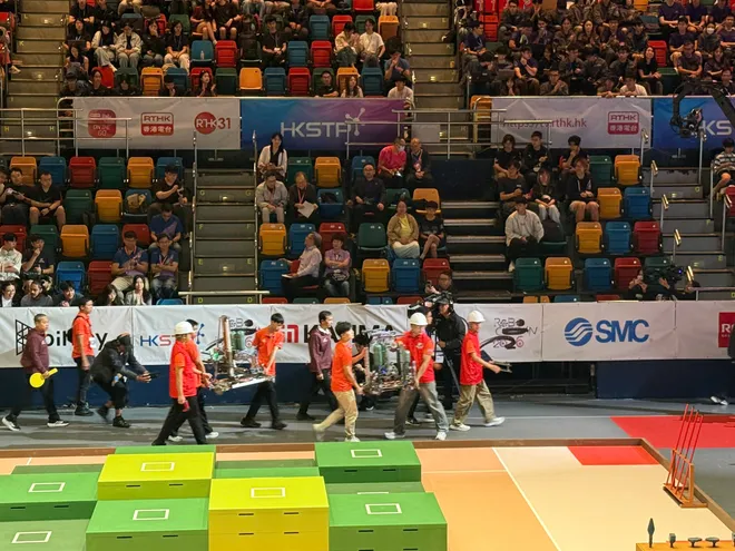 ABU Robocon 2026: Đội tuyển Việt Nam ghi tên vào tứ kết với 2 chiến thắng Kungfu Master- Ảnh 6.