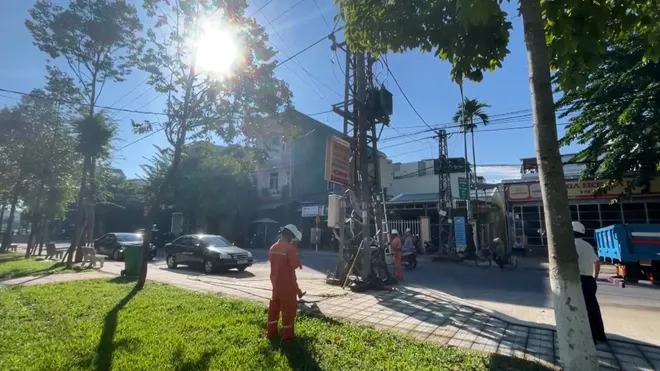 Chủ động bảo đảm an to&agrave;n lưới điện trước m&ugrave;a mưa b&atilde;o- Ảnh 2.