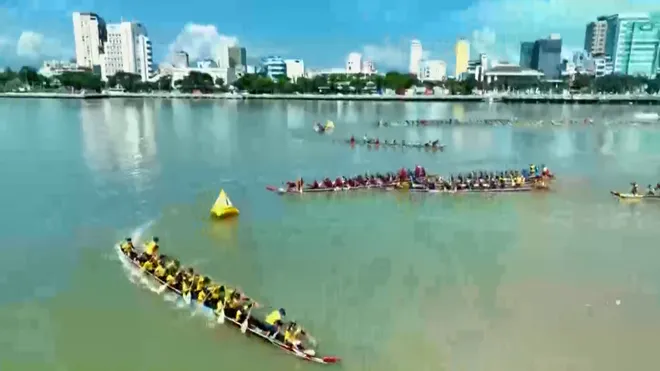 Dấu ấn Giải đua thuyền truyền thống thành phố Đà Nẵng năm 2026- Ảnh 4. Dấu ấn Giải đua thuyền truyền thống thành phố Đà Nẵng năm 2026- Ảnh 4.