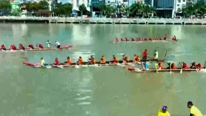 Dấu ấn Giải đua thuyền truyền thống thành phố Đà Nẵng năm 2026- Ảnh 2. Dấu ấn Giải đua thuyền truyền thống thành phố Đà Nẵng năm 2026- Ảnh 2.