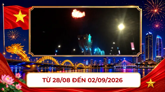 Đ&agrave; Nẵng: Cầu Rồng phun lửa, phun nước 06 đ&ecirc;m dịp 2/9- Ảnh 2.