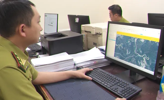 Ứng dụng công nghệ số trong công tác quản lý và bảo vệ rừng- Ảnh 4. Ứng dụng công nghệ số trong công tác quản lý và bảo vệ rừng- Ảnh 4.