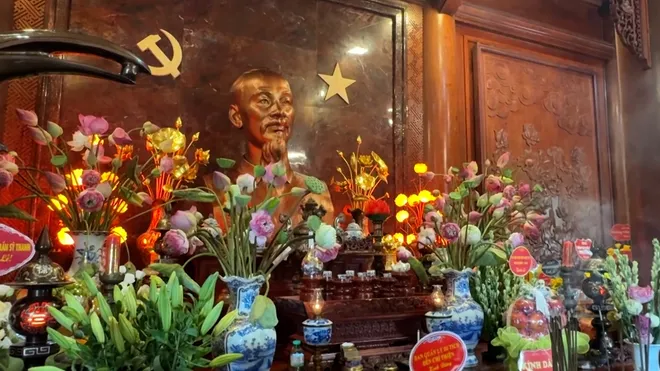 Làng Sen quê Bác: Mạch nguồn tri ân trong ngày Tết Độc lập- Ảnh 3. Làng Sen quê Bác: Mạch nguồn tri ân trong ngày Tết Độc lập- Ảnh 3.