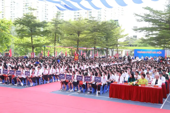 H&agrave; Nội tưng bừng khai giảng năm học mới 2026-2027- Ảnh 3.