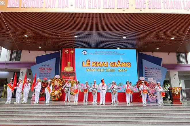 H&agrave; Nội tưng bừng khai giảng năm học mới 2026-2027- Ảnh 17.