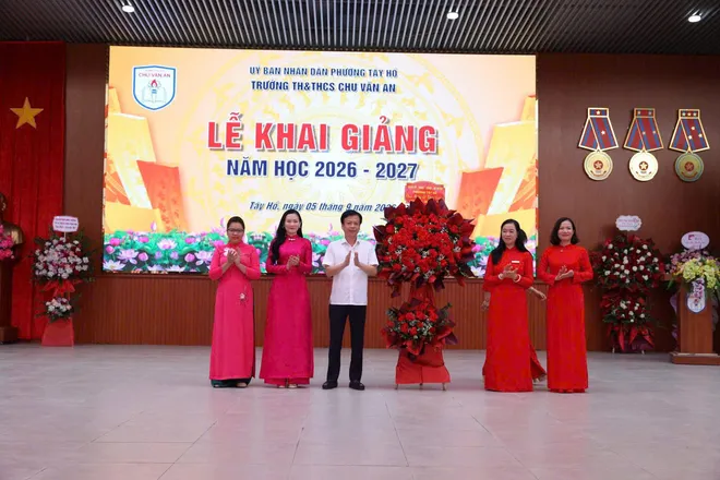 H&agrave; Nội tưng bừng khai giảng năm học mới 2026-2027- Ảnh 12.