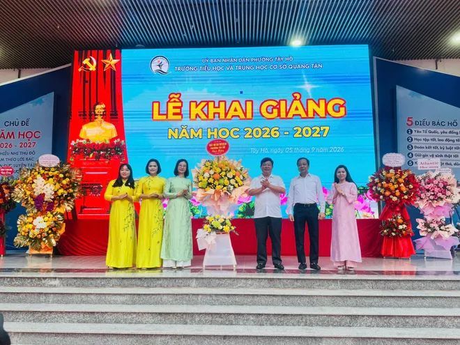 H&agrave; Nội tưng bừng khai giảng năm học mới 2026-2027- Ảnh 10.