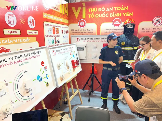 Triển lãm quốc tế kết nối công nghệ, thúc đẩy sản xuất thiết bị PCCC Việt Nam - Ảnh 3.