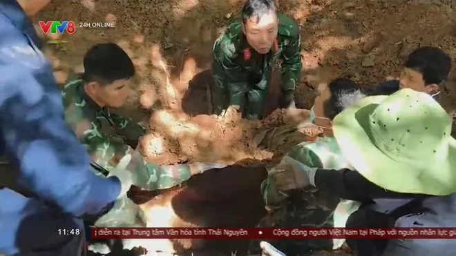 Phát hiện thêm hài cốt liệt sĩ tại Bãi Dinh, Quảng Trị- Ảnh 2. Phát hiện thêm hài cốt liệt sĩ tại Bãi Dinh, Quảng Trị- Ảnh 2.