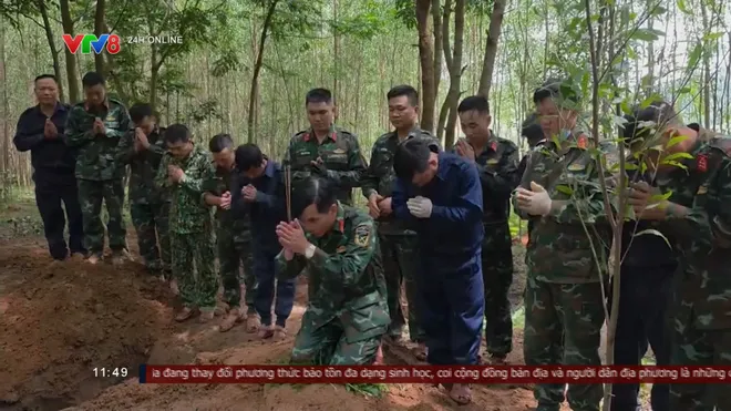 Phát hiện thêm hài cốt liệt sĩ tại Bãi Dinh, Quảng Trị- Ảnh 8. Phát hiện thêm hài cốt liệt sĩ tại Bãi Dinh, Quảng Trị- Ảnh 8.