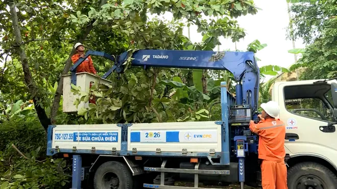 TP. Huế: Đảm bảo an to&agrave;n lưới điện trước m&ugrave;a mưa b&atilde;o- Ảnh 4.