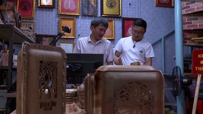 Độc đáo đèn trung thu mo cau- Ảnh 4. Độc đáo đèn trung thu mo cau- Ảnh 4.