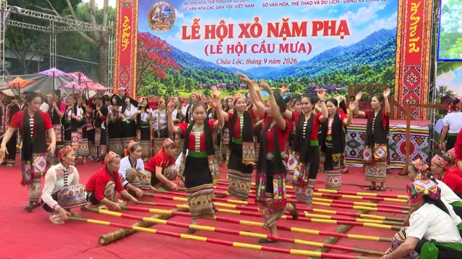Gìn giữ nét văn hóa cầu mưa của người Thái- Ảnh 3. Gìn giữ nét văn hóa cầu mưa của người Thái- Ảnh 3.