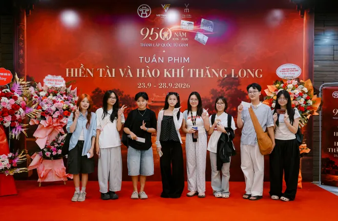 Lễ khai mạc Tuần phim "Hiền tài và hào khí Thăng Long" - Ảnh 5.