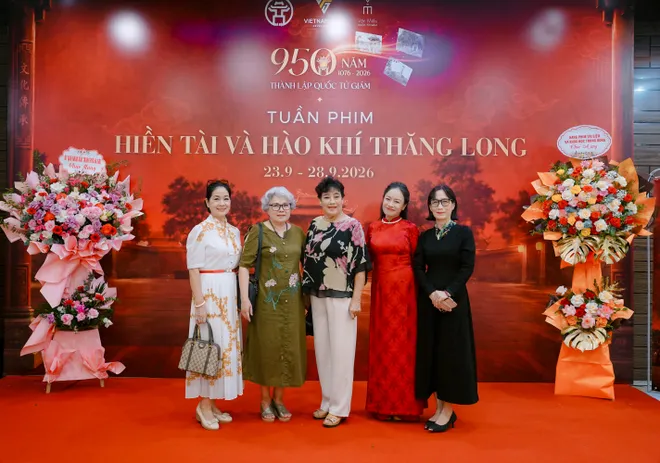 Lễ khai mạc Tuần phim "Hiền tài và hào khí Thăng Long" - Ảnh 4.