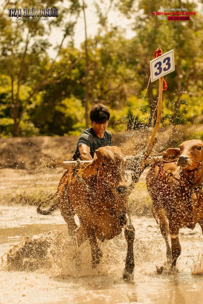 Steven Nguyễn đưa văn h&oacute;a đua b&ograve; Ch&ugrave;a R&ocirc; v&agrave;o 'Trại bu&ocirc;n người' - Ảnh 7.