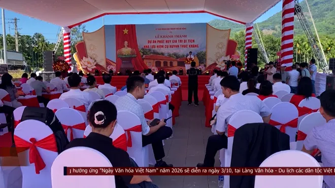 Lễ khánh thành Dự án phát huy giá trị Nhà lưu niệm Huỳnh Thúc Kháng- Ảnh 1. Lễ khánh thành Dự án phát huy giá trị Nhà lưu niệm Huỳnh Thúc Kháng- Ảnh 1.