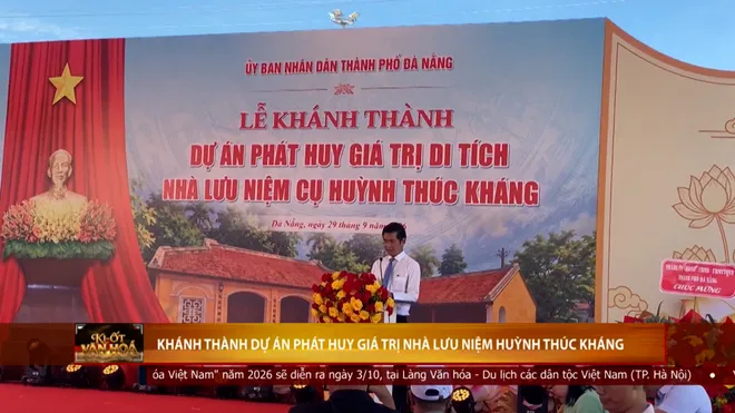 Lễ khánh thành Dự án phát huy giá trị Nhà lưu niệm Huỳnh Thúc Kháng- Ảnh 2. Lễ khánh thành Dự án phát huy giá trị Nhà lưu niệm Huỳnh Thúc Kháng- Ảnh 2.