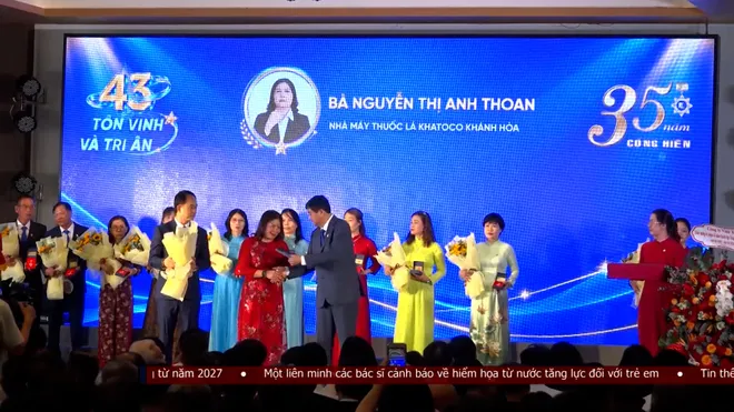 Tổng Công ty Khánh Việt Khatoco tôn vinh, tri ân người lao động- Ảnh 6. Tổng Công ty Khánh Việt Khatoco tôn vinh, tri ân người lao động- Ảnh 6.